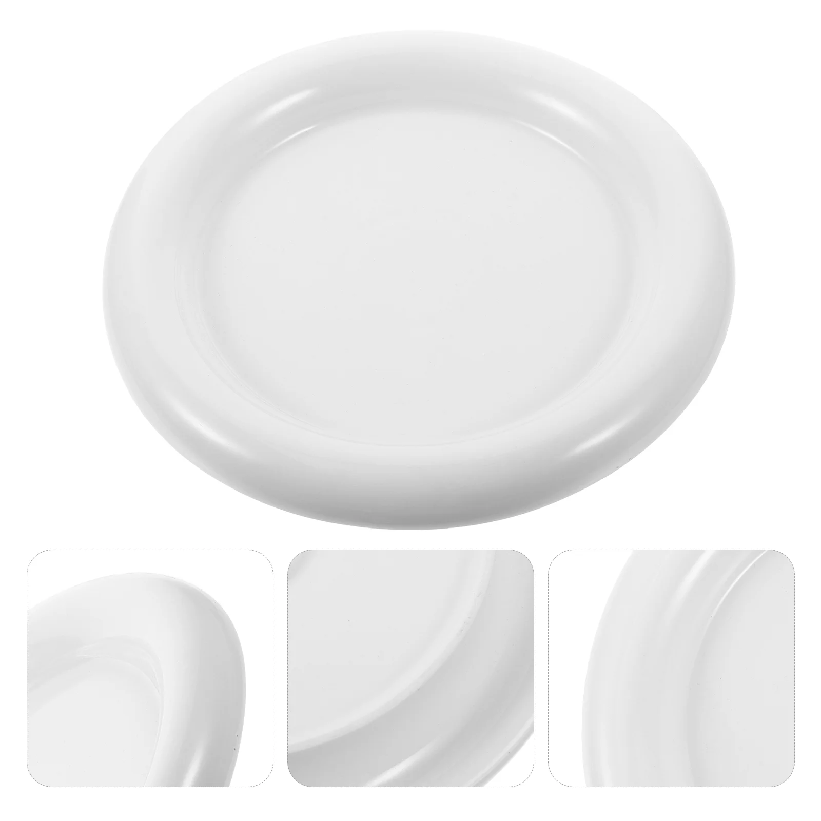 

Chubby Jewelry Tray Round Trinket Dish Ceramic Decorative Tray Vanity Key Tray Ring Holder Dish Watch Plate Earrings