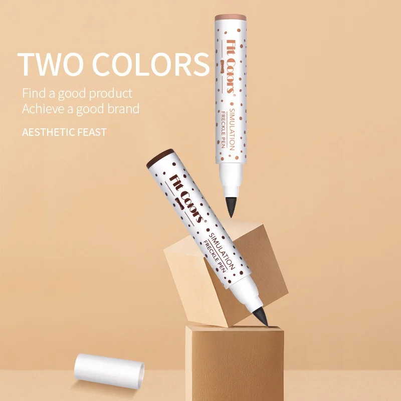 قلم النمش المقاوم للماء، قلم تحديد العيون، مستحضرات تجميل متينة 5