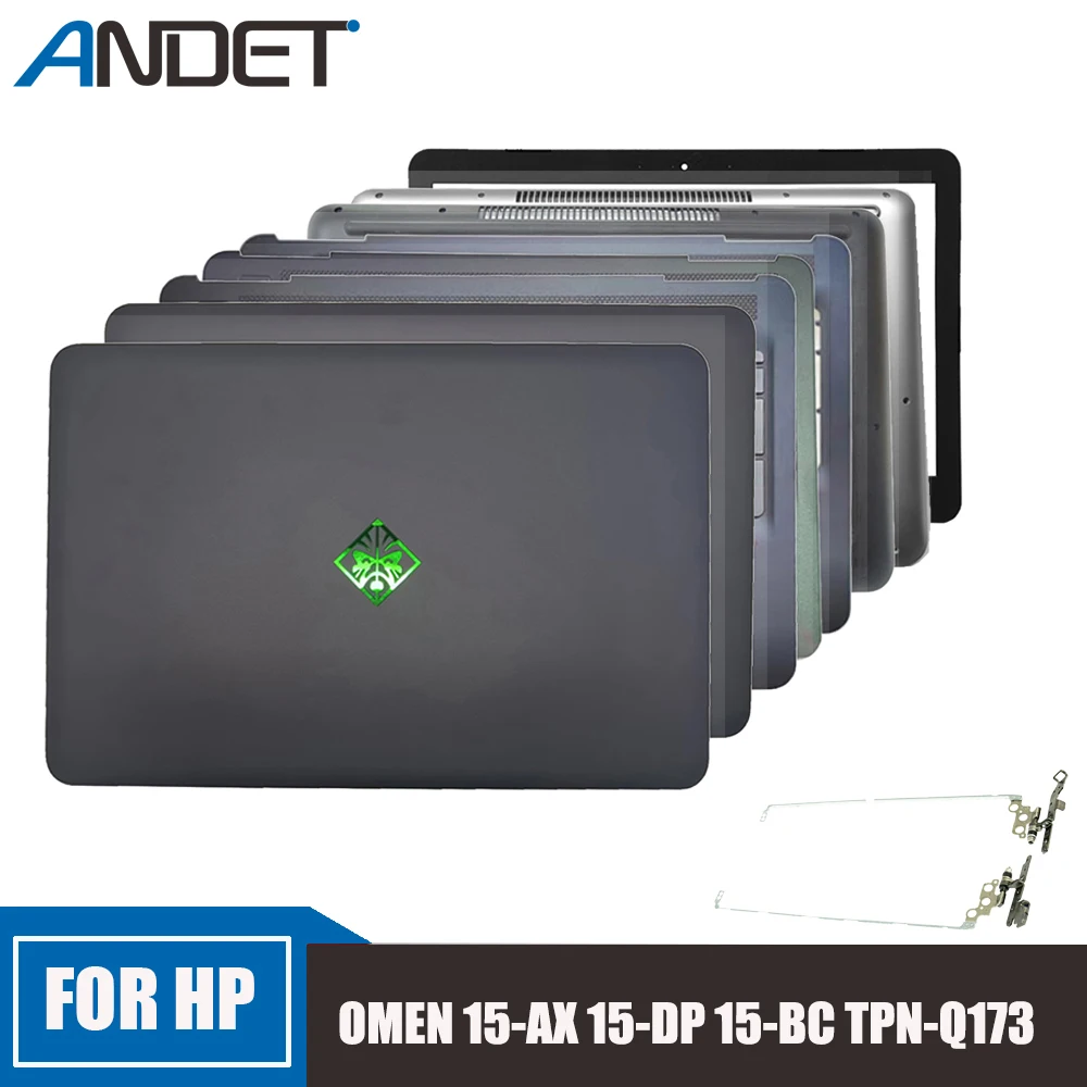 

New For HP OMEN 15-AX 15-DP TPN-Q173 G35 Laptop LCD Back Cover Front Bezel Hinge Palmrest Upper Case Bottom Base Lower Shell