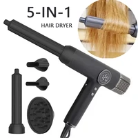 Sèche-cheveux professionnel haute vitesse 110000 tr/min, sans balais, ions négatifs, 1800W, puissant, faible bruit, 5 en 1, sèche-cheveux de salon 4