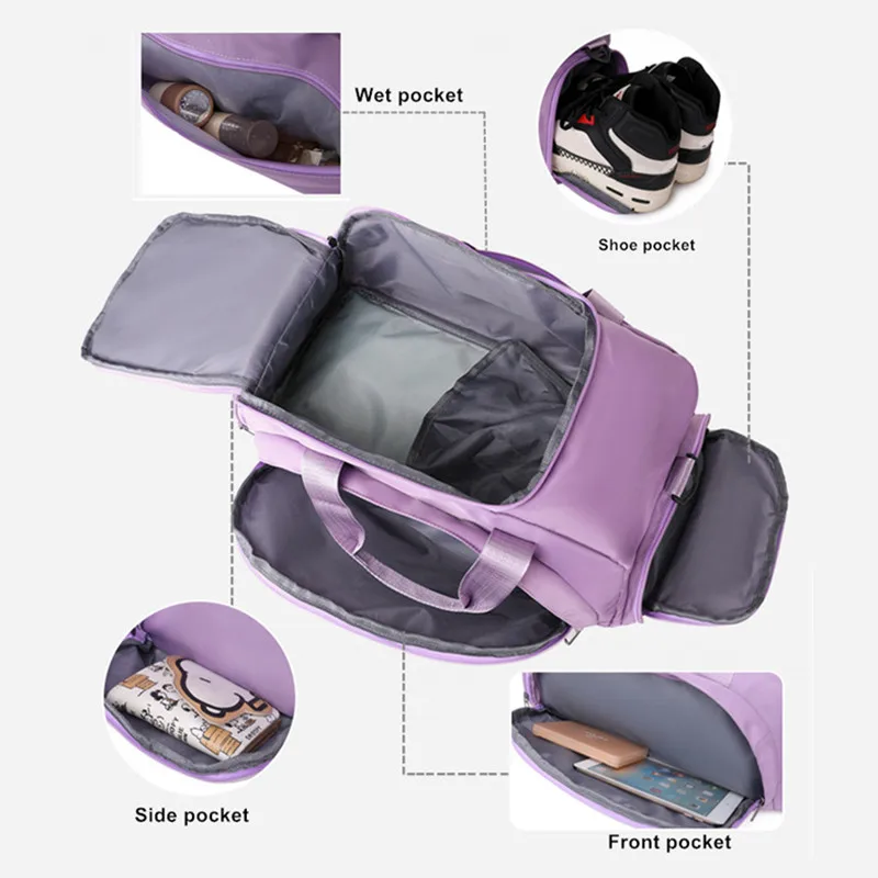 Gym Backpacks For Men Travel Fitness Waterproof Swimming Male Big Soccer Basketball Training Shoulder Bolsas Women's Sports Bag