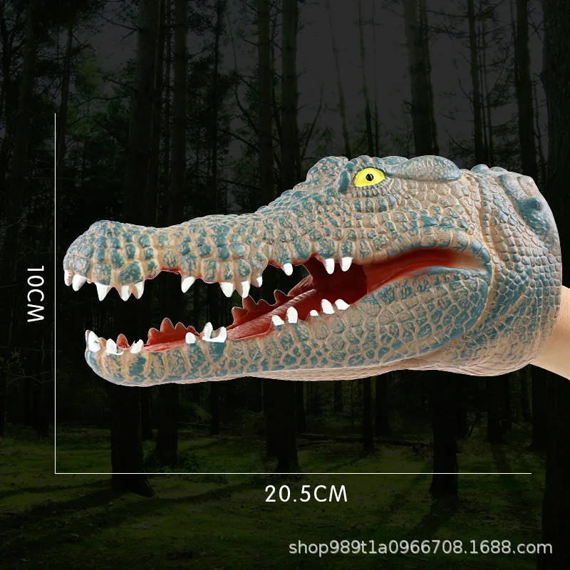 Funny Simulation Animal Hand Puppet Model Party Performance Props Kids birthday Gifts