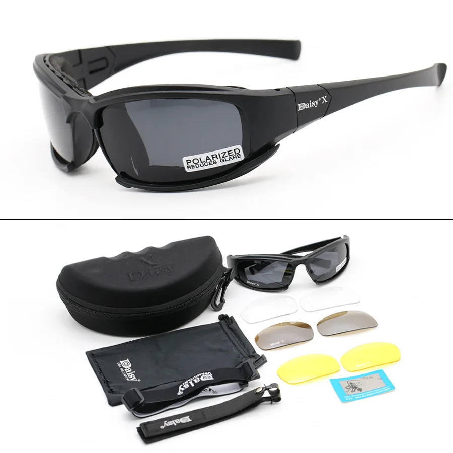 Military X7 Tactical Polarized Sunglasses: 최고의 야외 보호와 스타일의 결합