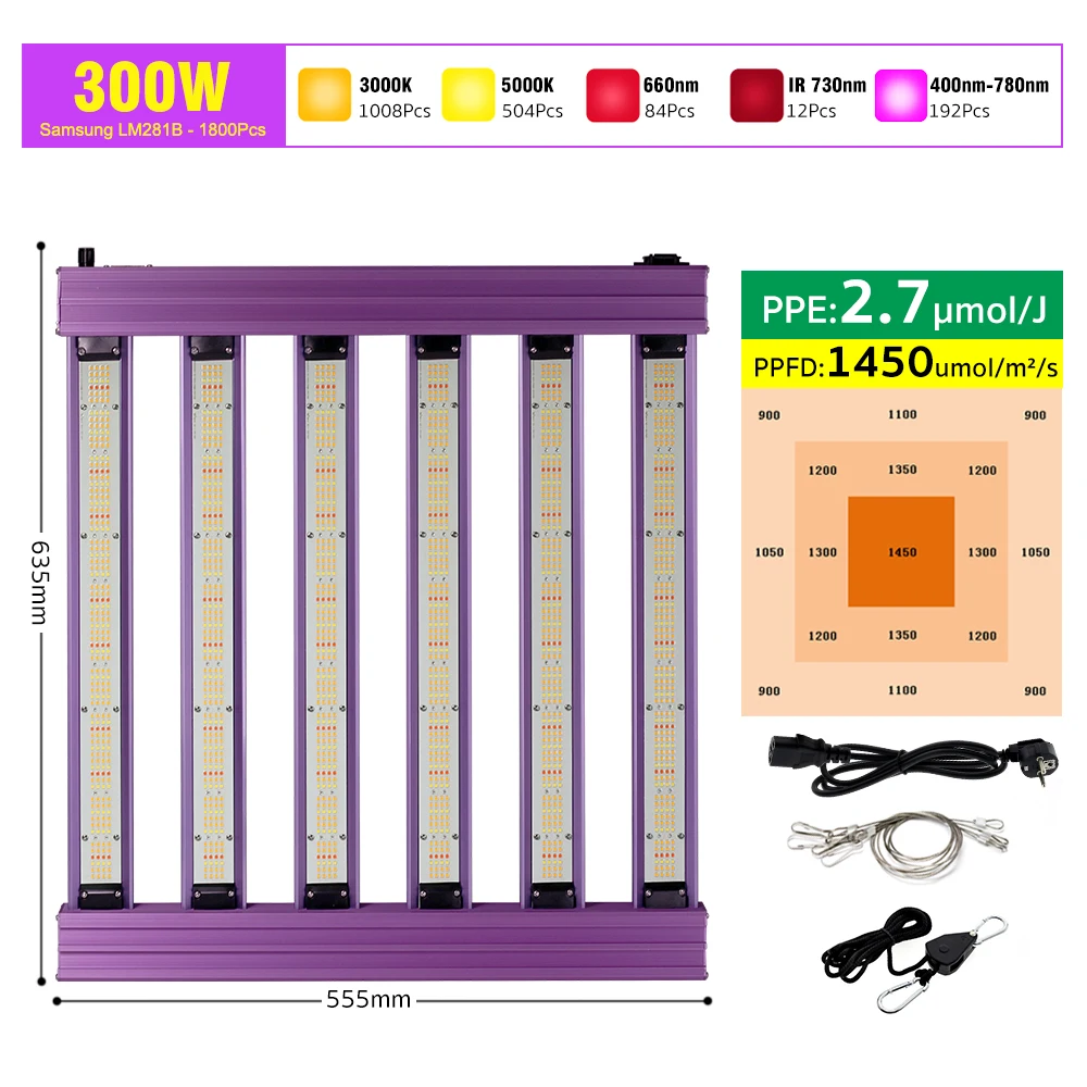 300W
