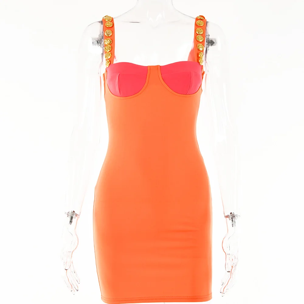 Contraste de Cor de Baixo Corte de Alta Irregular sem Encosto Vestido de Mulher Feminino Fenda Saia Longa Apertado-fitting Cinta no Peito Roupas 2022 Novo Y2k 32 Weddings & Events
