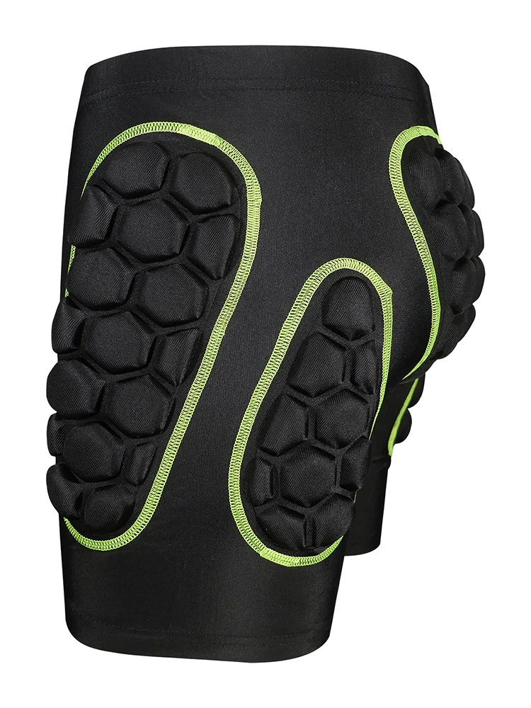 Avivor schützende gepolsterte Shorts für Jungen Jugend Snowboard,Skate und Ski, 3D-Schutz für Hüfte, Po und Steißbein – Detail 4