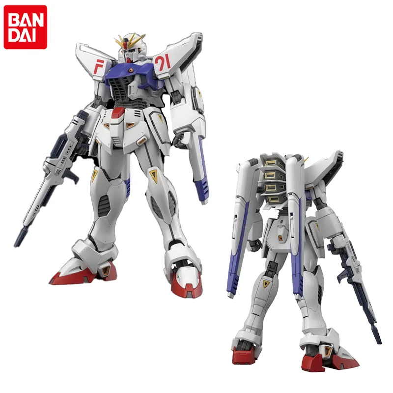 

Original Bandai Gundam Anime Figure MG 1/100 Mobile Suit Gundam F91 GUNDAM FORMULA Effects Anime action figure Toys for Children