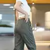 Ice Silk Men's Summer Thin Loose Spor Joggers Qui Dry Casual Long Pants Breathable Comfortable Faionable Youth Active S...