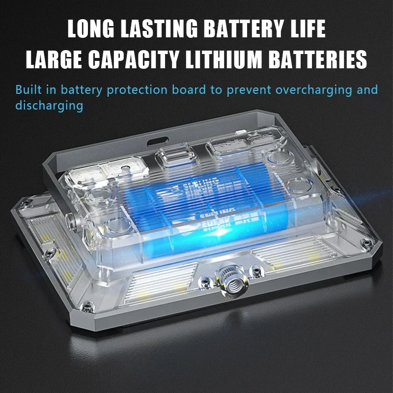 Portable LED Camping Tent Light Rechargeable Searchlight High Power Outdoor Emergency Lighting Waterproof Hanging Night Lamp camping light portable flashlight portable lanterns camping lamp portable torch