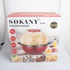 Houselin Popcorn Maker, Hot Oil Electric Popcorn Machine with Large Lid for Convenient Storage 4