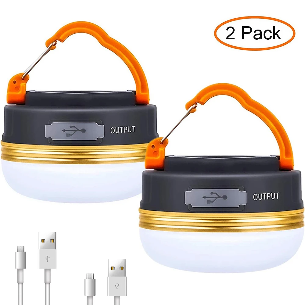 

10W LED Camping Lantern Tents lamp 1800mAh Portable Camping Lights Outdoor Hiking Night Hanging lamp USB Rechargeable