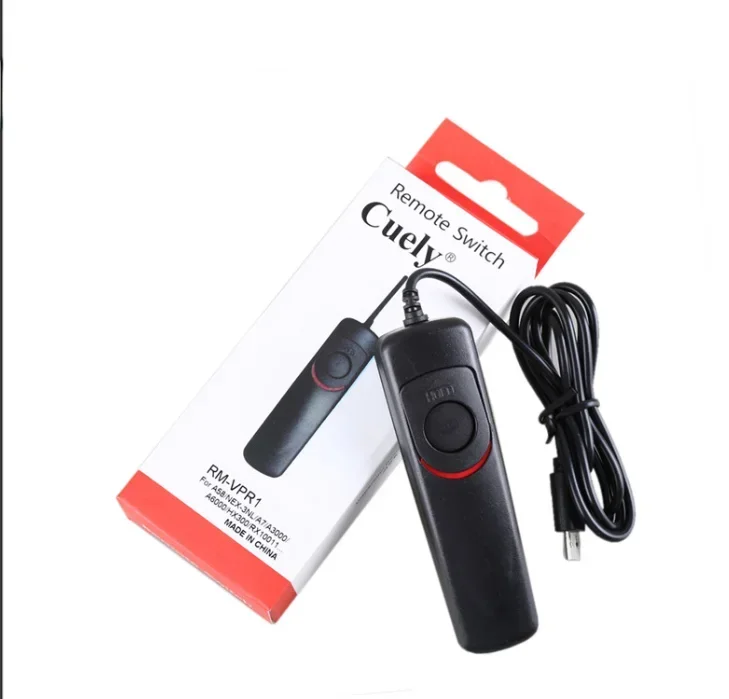 RM-VPR1 Remote Shutter Release Control Cable For Sony A6500 A6000 A5100 A68 A58 A7s A3000 HX400 RX10 RX100V M5 M6 NEX-3N