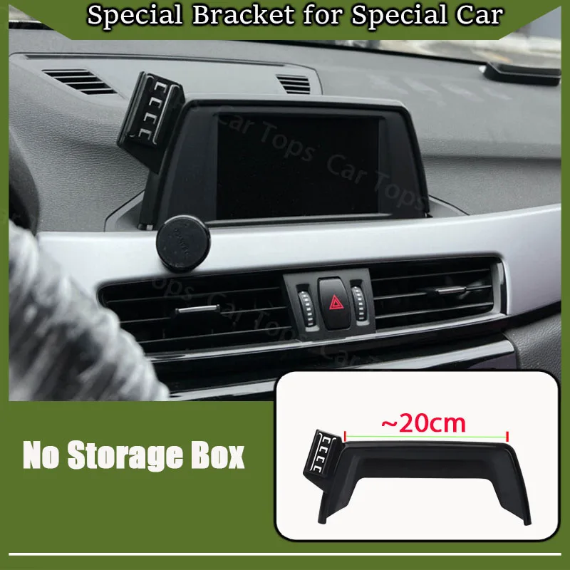 Mobile Phone Holder for BMW X1 F48 6.5" Screen GPS Screen Cell Stand Support Gravity Car Mount Accessories