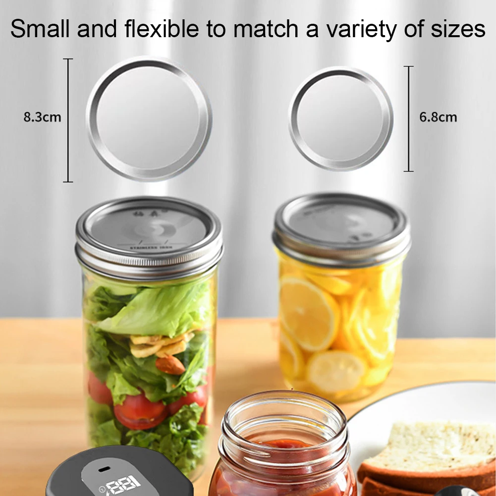 Electric Mason Jar Vacuum Sealer Kit 5