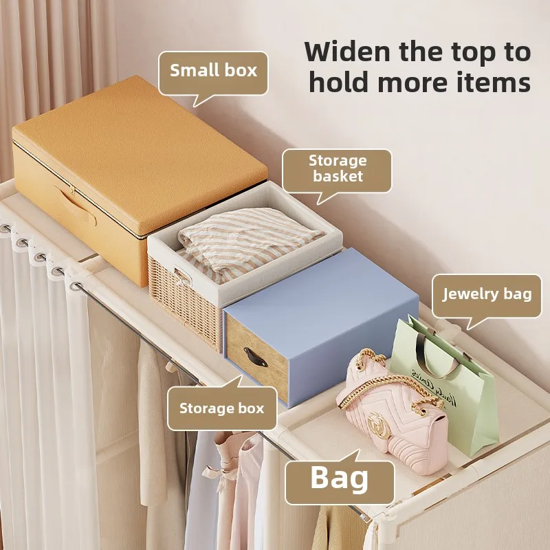Children's Modular Cabinet Girl Closet Clothes Wardrobe Girls Dresses Dress Up Storage Armario Juguetes Infantil Organizer Toys