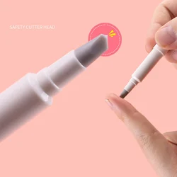 Creative Paper Pen Knife Wear-Resisting Newspaper Hand Book Cutter Tape Ceramic Blade Utility Knife Cutting Knives