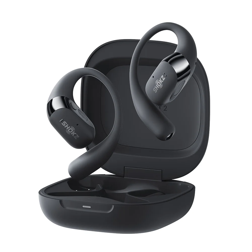 SHOKZ OPENFIT 2 ブラック 充電ケース付き Shokz OpenFit 2 – FOCALPOINT DIRECT