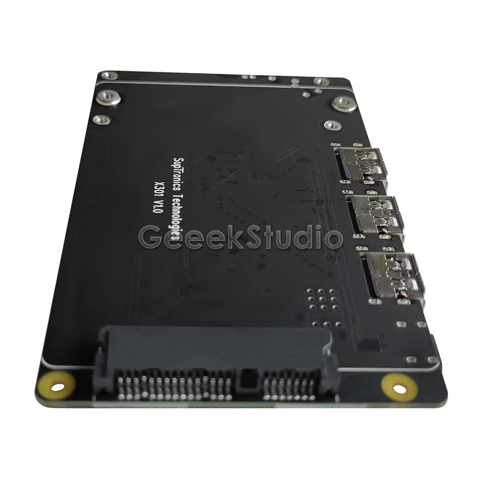 Nova Versão X301 2.5 Sata Hdd Ssd Nas Placa de Expansão Armazenamento Hub Usb para Raspberry pi Zero w Zero w - Imagem 4