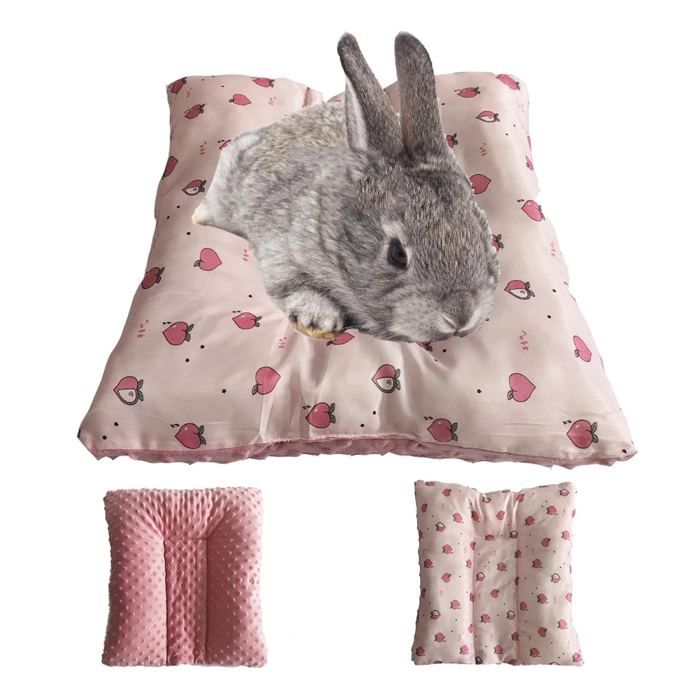 Small pet concave nest pad rabbit prone pad dragon cat guinea pig honey bag weasel double-sided clip cooling pad pet sleeping mat