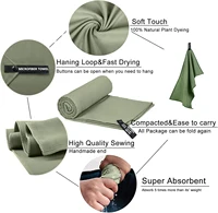 Quick Drying Microfiber Swimming Towel Super Absorbent Gym/Camping Towel Ultra Compact Lightweight Sports/Beach/ Travel Towels 2