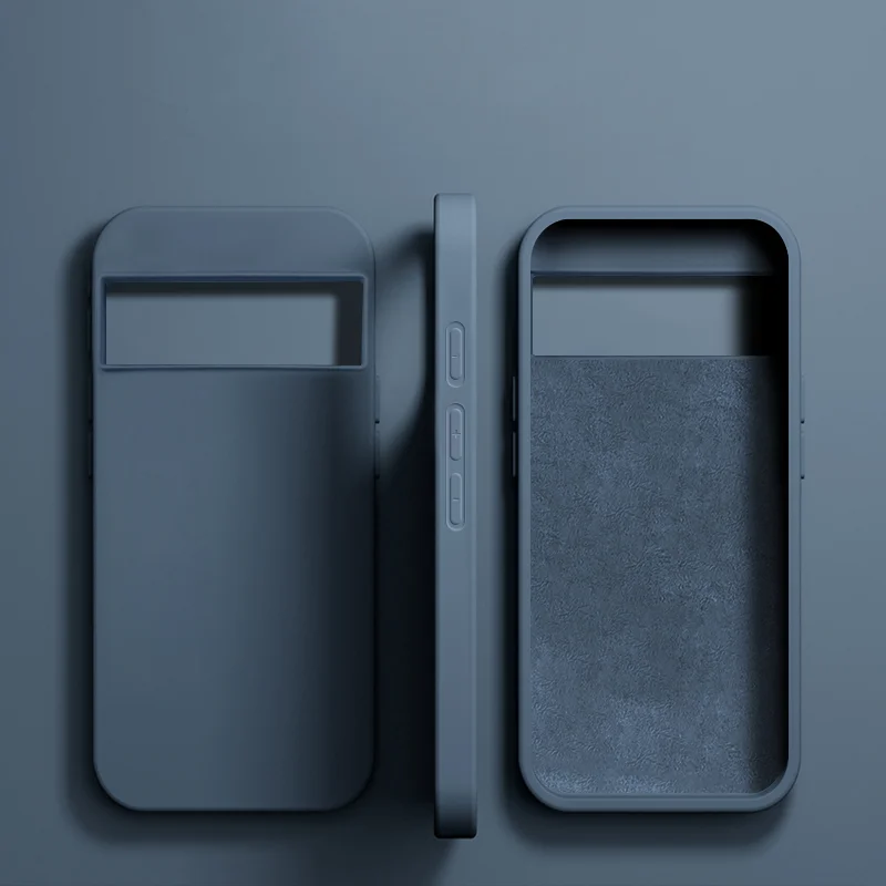 Premium Liquid Silicone Protective Phone Case - Soft Back Cover with Enhanced Protection