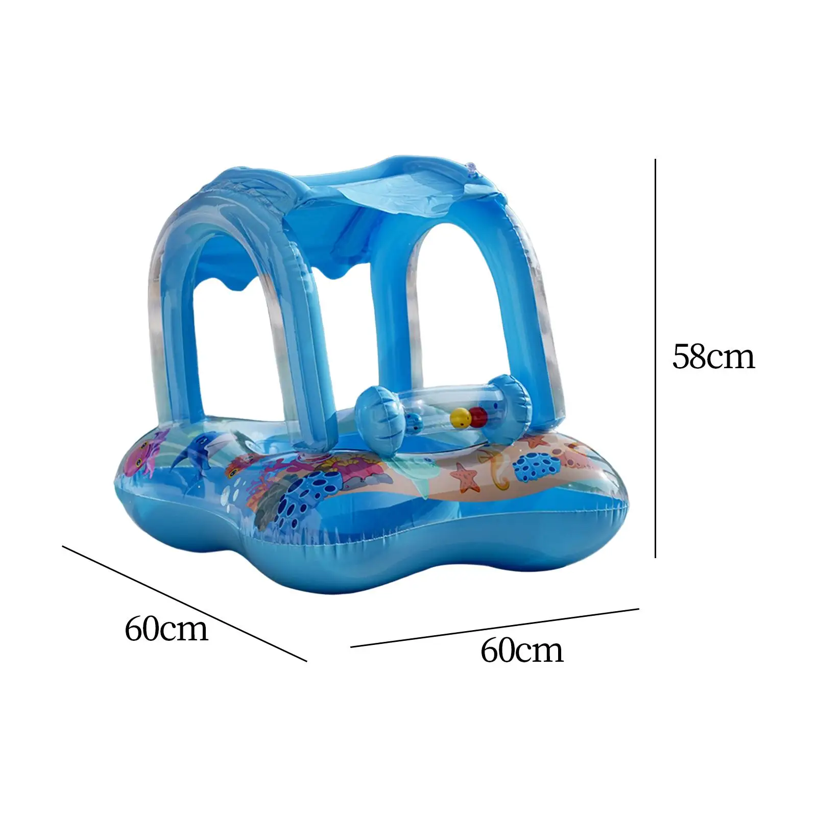 Inflatable Baby Pool Float Water Float for Beginner Swimmers Boys Girls Kids