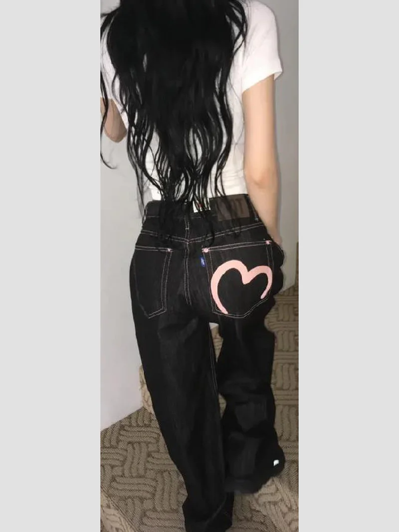 Women’s Y2K Baggy Wide Jeans 5