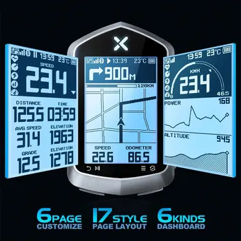 XOSS NAV Plus NAV2 NAV Bike Computer GPSBicycle Riding Cycling Map Route Navigation MTB RoadWireless