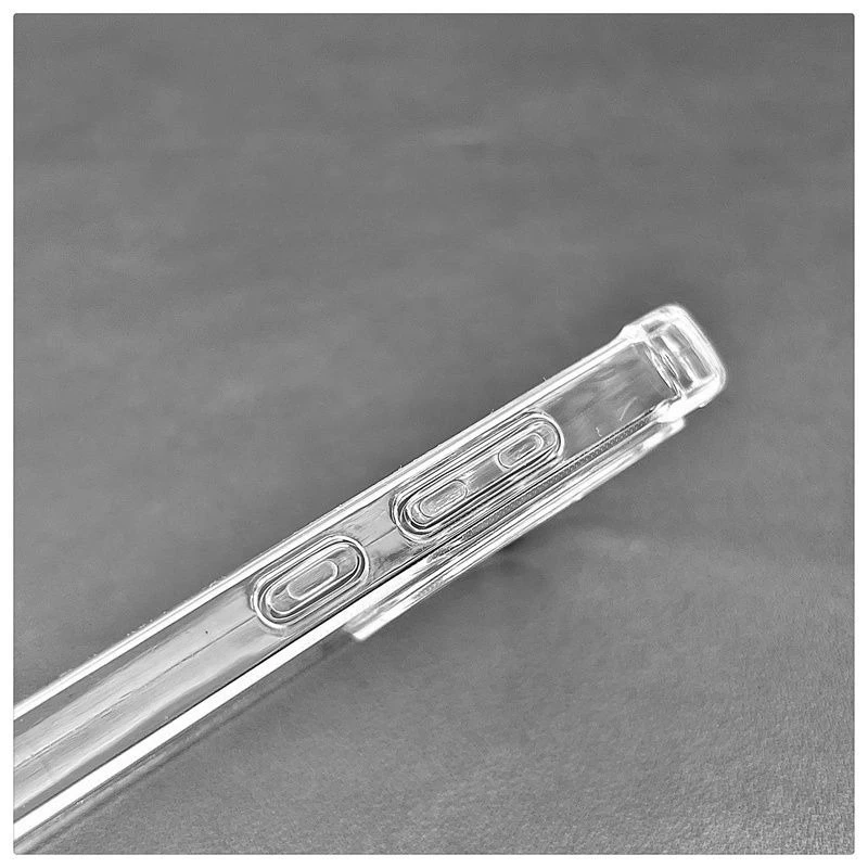 Clear TPU Soft Protective Phone Case with Four-Corner Anti-Fall Design