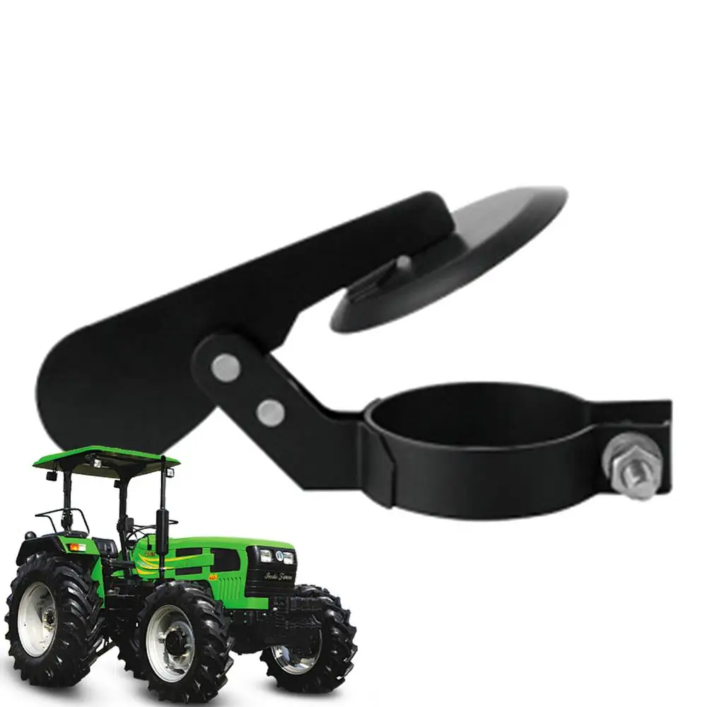 Traktor-Auspuffklappe, Traktor-Auspuff-Wetterklappe, Mehrzweck-Regenklappe aus Kohlenstoffstahl, verschleißfeste schwarze Auspuffabdeckung – Detail 6
