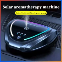 Solar car mounted aromatherapy perfume for cars High grade parking sign Men's decorations Atmosphere light Car mounted automatic 1