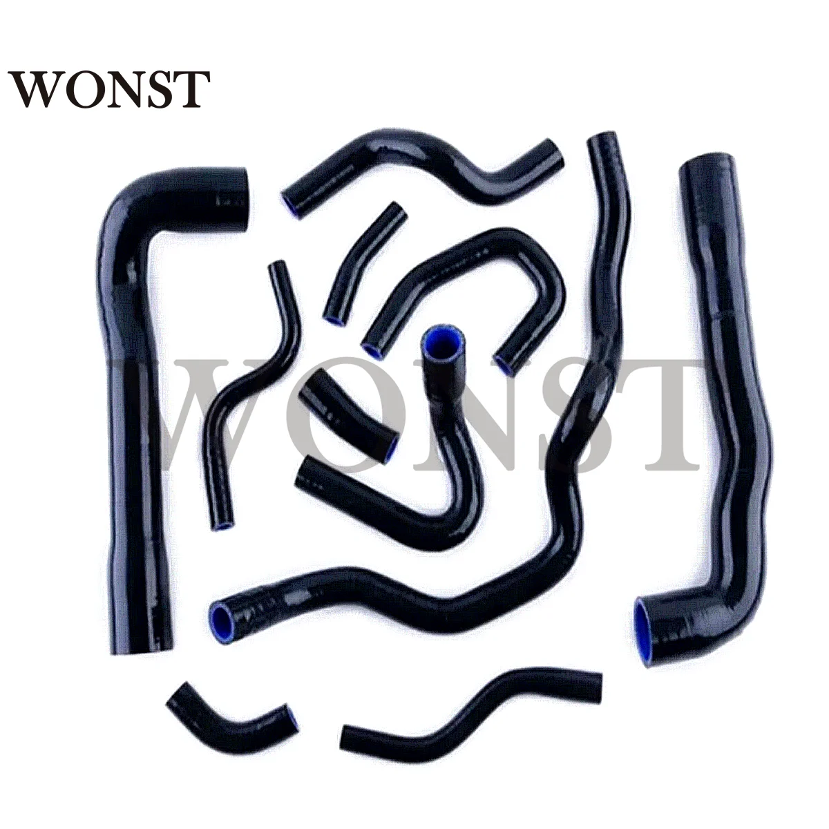 

For BMW E36 325i/328i/330i/M3 1992 1993 1994 1995 1996 1997 1998 1999 Silicone Radiator Coolant Hose Pipe Kit