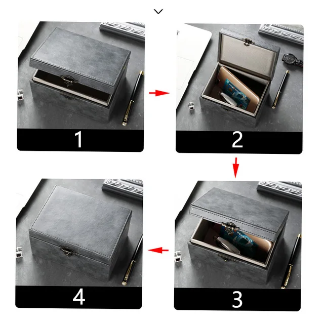 Faraday Box for Car Keys RFID Blocking Box Anti-Theft Keyless Fob Protector Approved Large Car Key Safe Radiation Protection box 4