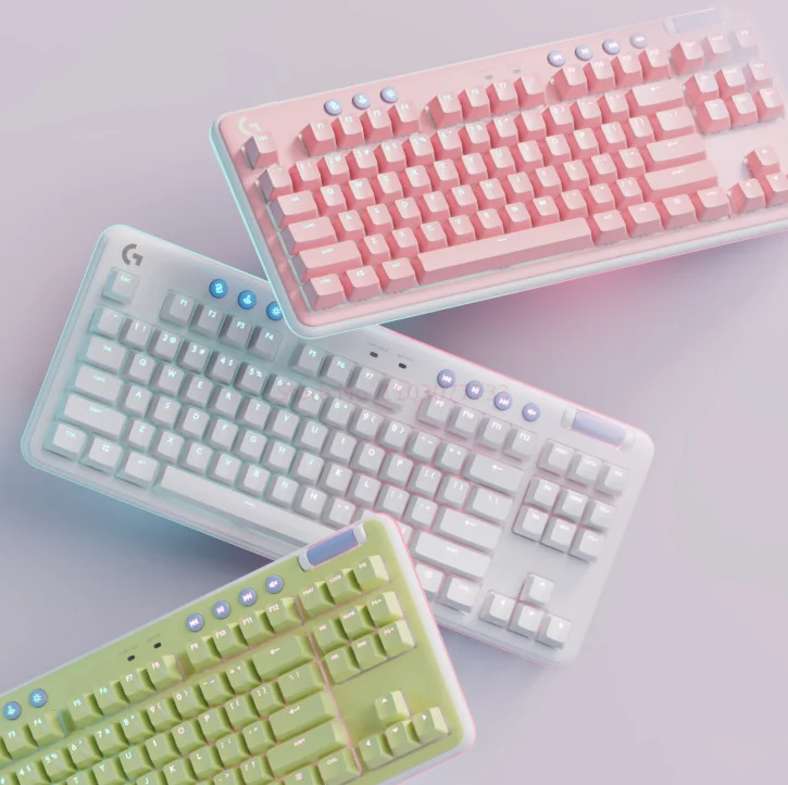 LOGITECH-メカニカルキーボードとマウスのセット,オリジナル
