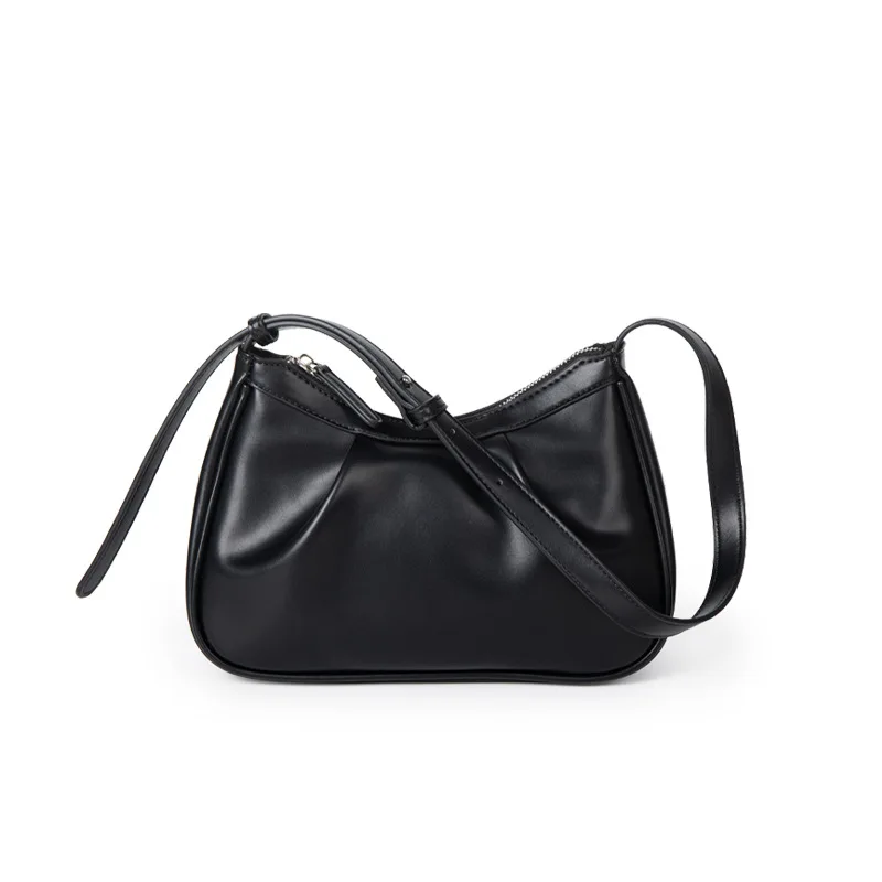 EZeasy Light Luxury Niche Designer Bags for Women New Fashion Portable Cloud Satchel Leather Bag Totes Messenger Bags Handbag