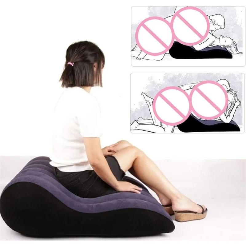 Sex Position Inflatable Sofa Adult Cushion Throw Pillow Sex Mat Chair Bed Portable Furniture Couples Adults Game Sexy Shop