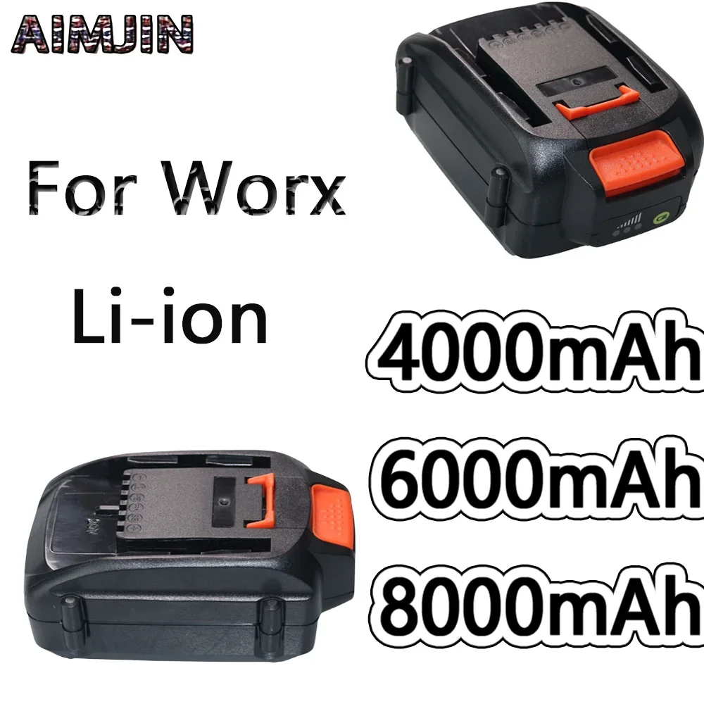 

Литий-ионная аккумуляторная батарея для Worx WA3580, 20 в, 4,0/6,0/Ач