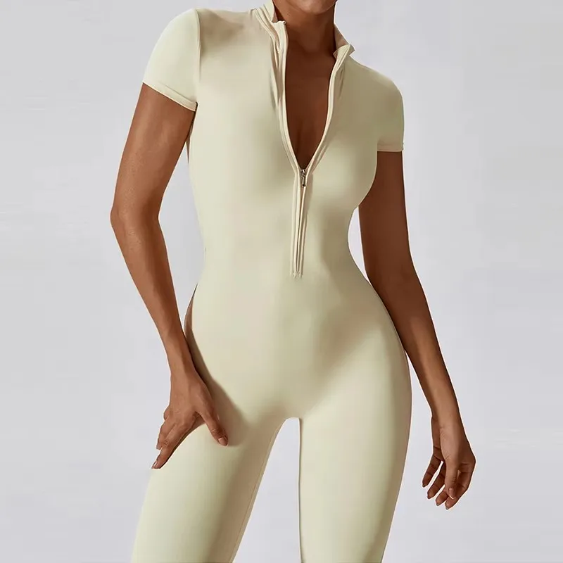 New Yoga Clothes Suit Workout Sports Set Women Bodysuits Gym Set Women Training Siamese Fitness Jumpsuit Female Sportswear 3