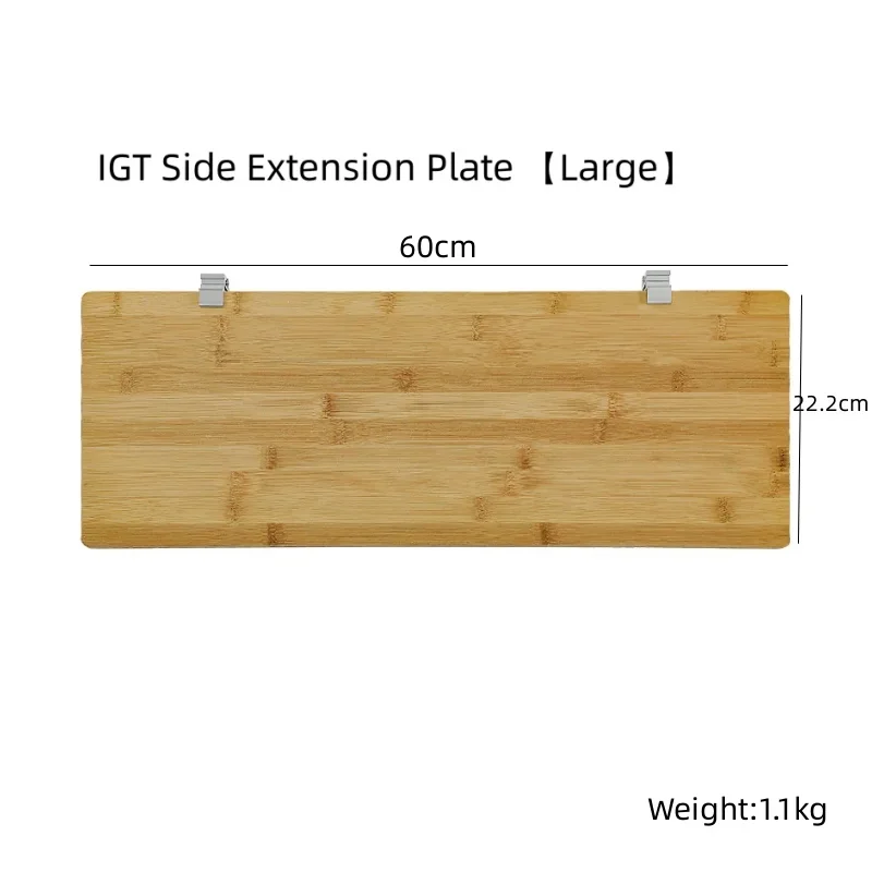 Igt拡張可能な竹ボード,屋外キッチンシステムモジュール,キャンプ