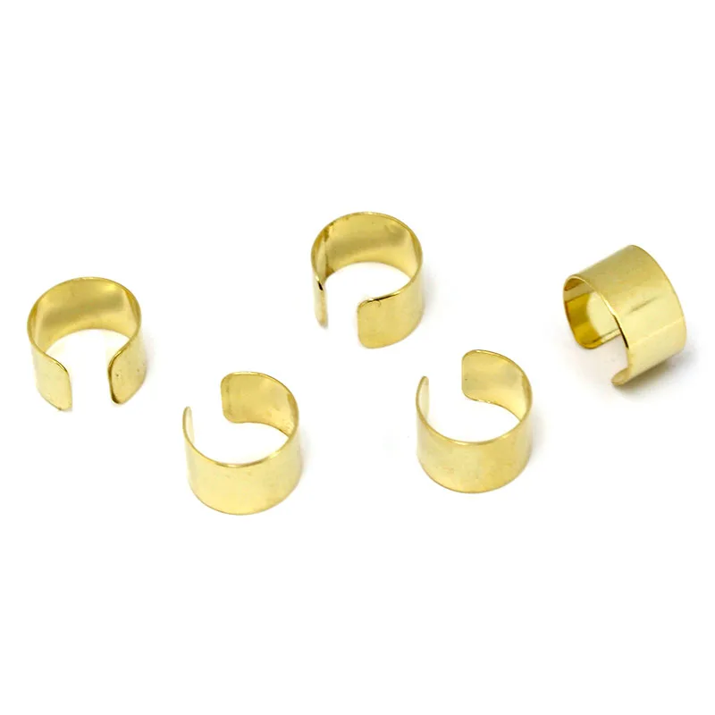 20 Stück Edelstahl-Ohrclips, Körperschmuck, Ohrmanschetten, Ohrclips, kein Piercing, Ohrringe für Damen und Herren, DIY-Schmuckherstellung – Detail 4