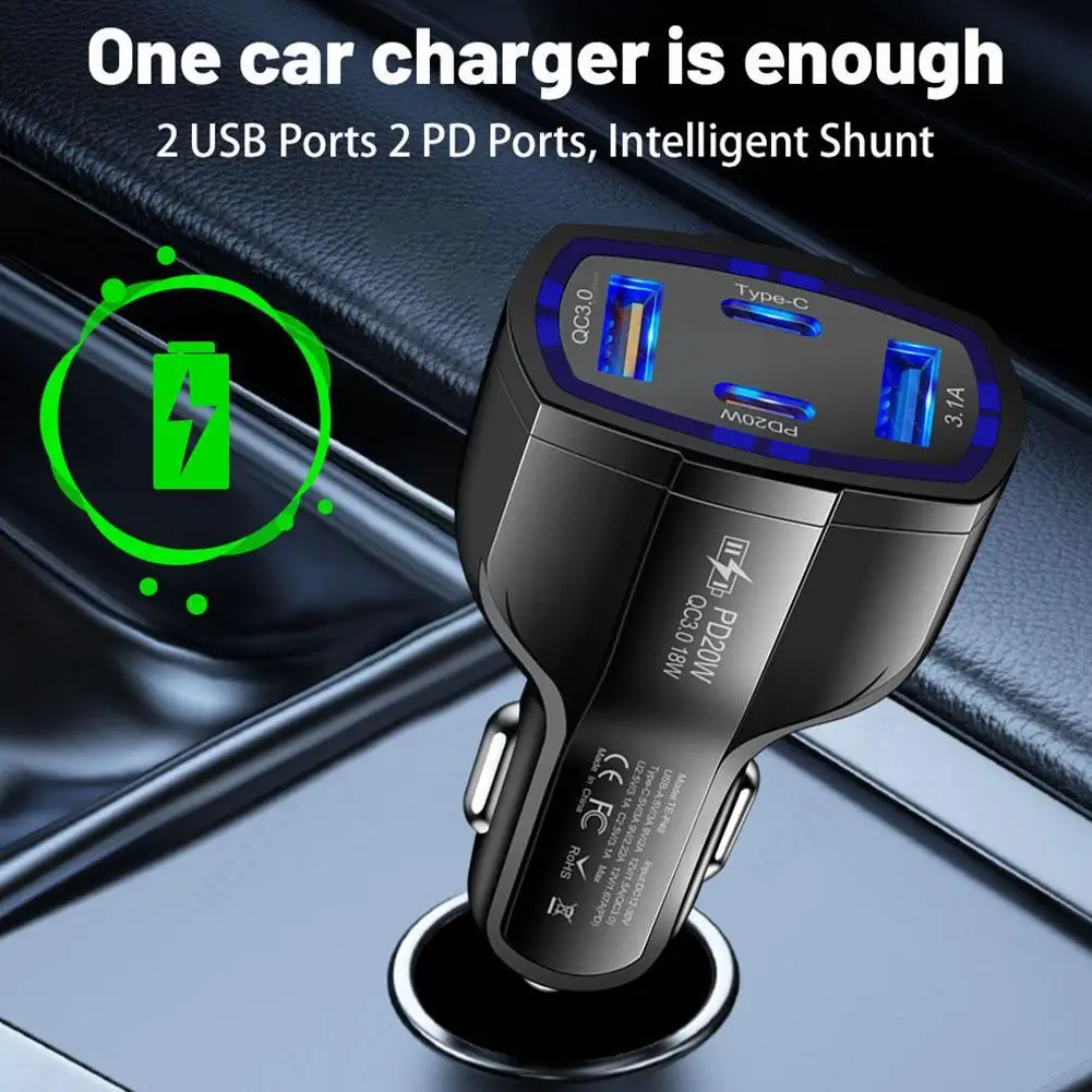 ڵ   1  ׼, ޴  4 , 20W Pd   D9S7, 2USB + 2PD,  , 4  1