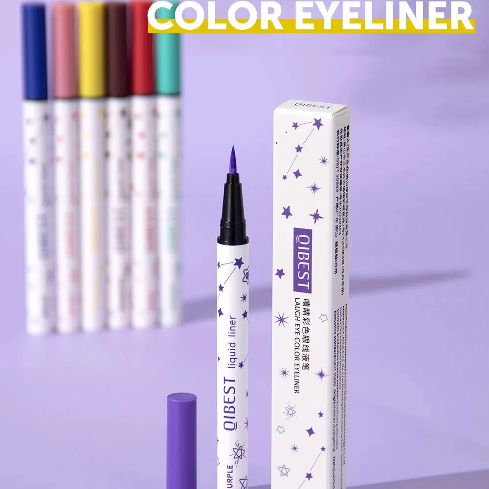 Liquid Eyeliner 12 Colors Waterproof Matte Long Lasting For Eye Cosmetic