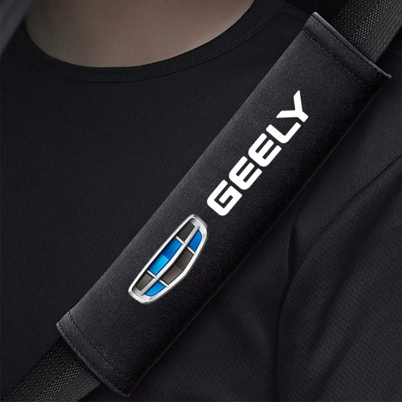 

Auto Seat Belt Cover Shoulder Pad comfortable Seat Belt For Geely geometry C Emgrand Gc6 Gx3 Ec7 Atlas Cross NL3 GS Accessories