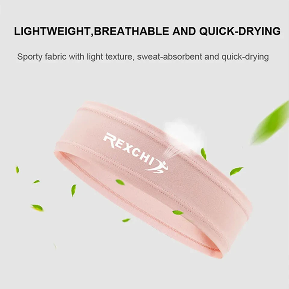 GTUBIKE 1PCS NEW Sweatband Moisture-Wicking Breathable Men Women Sports Elastic Headband for Fitness gym Running basketball