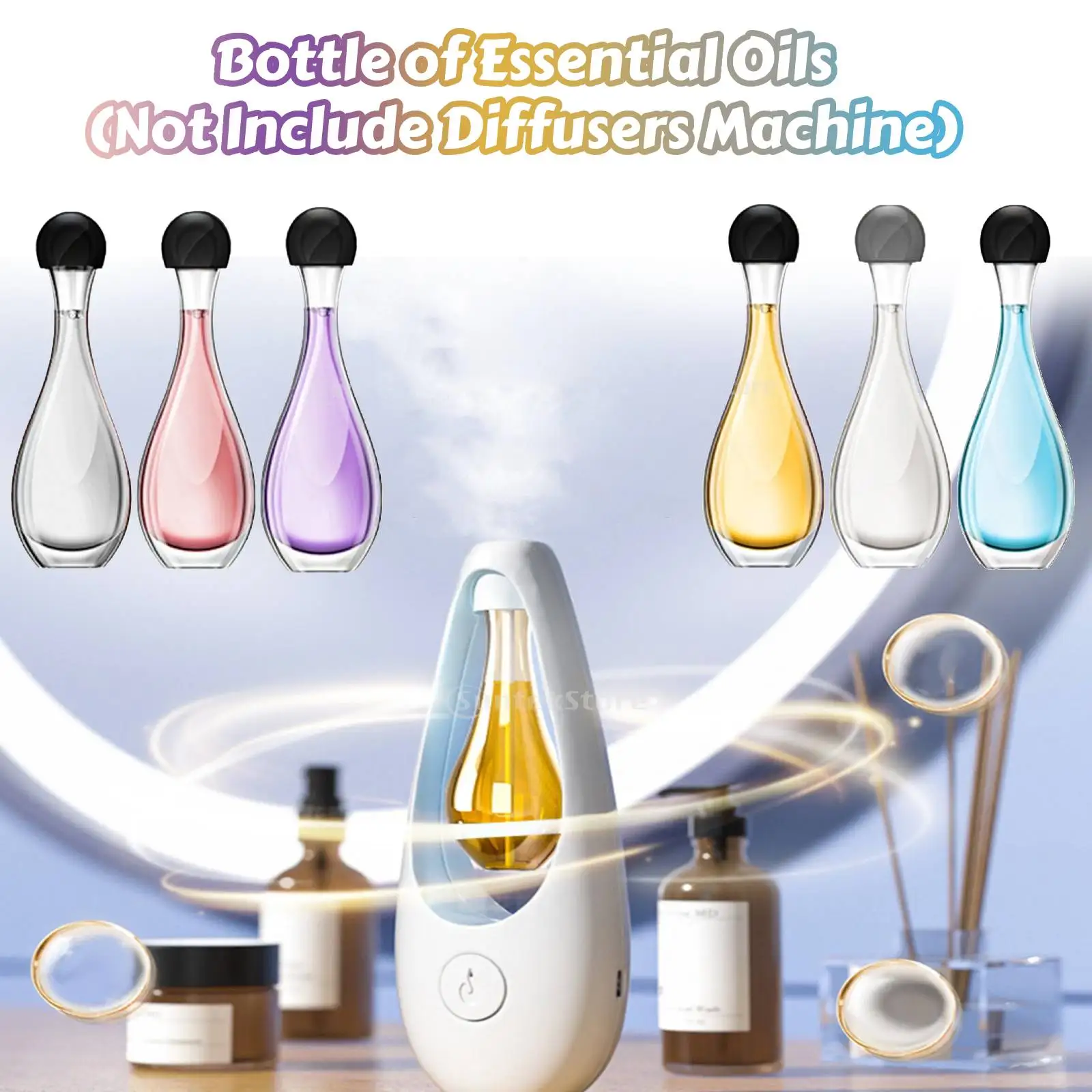 Room Freshener Scented Oil 40g for Diffuser Aroma Oils Party Hotel Laundry Household Bedroom Choice