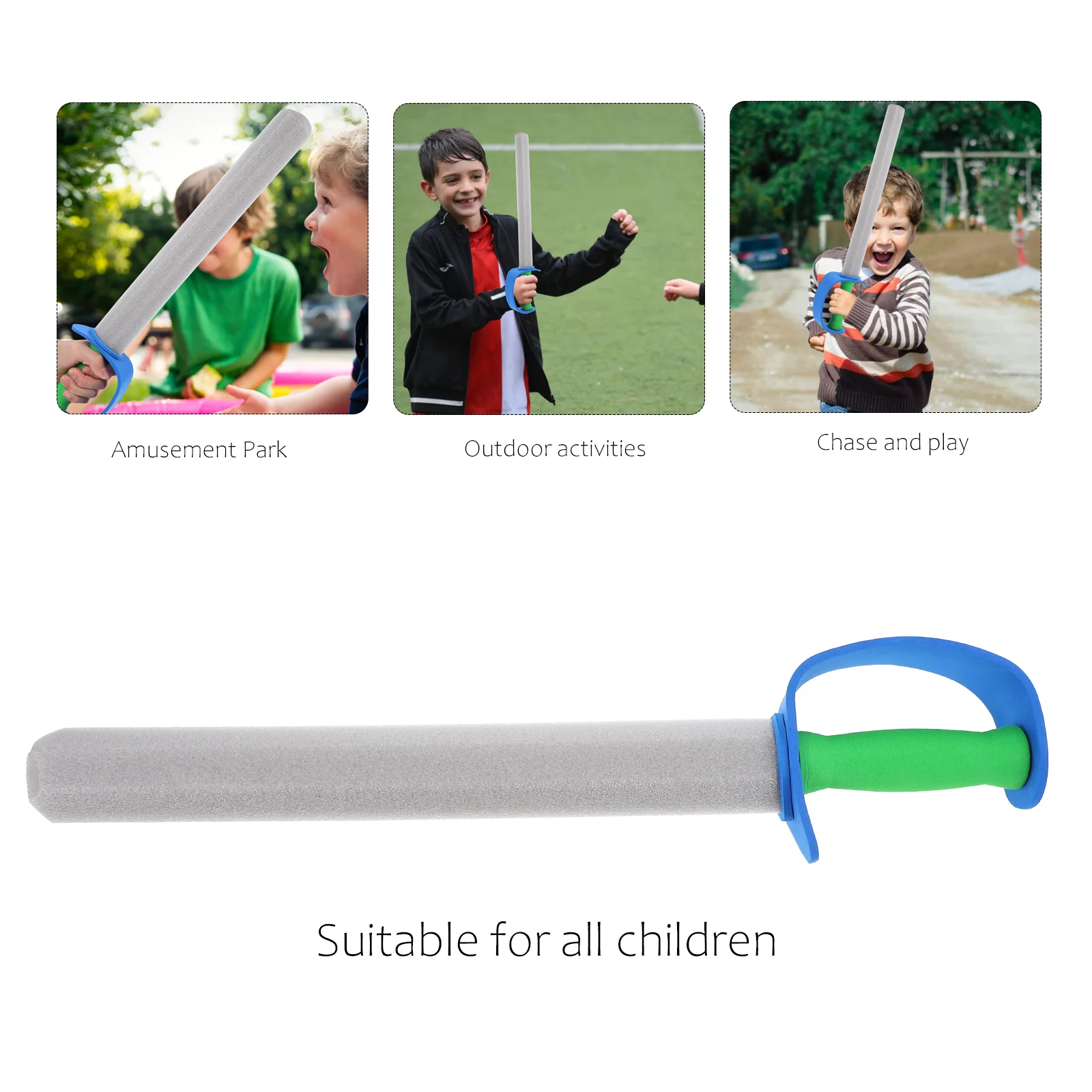 실용적인 어린이 장난감 폼, 실용적인 펜싱 훈련 도구, 54cm, 1 PC