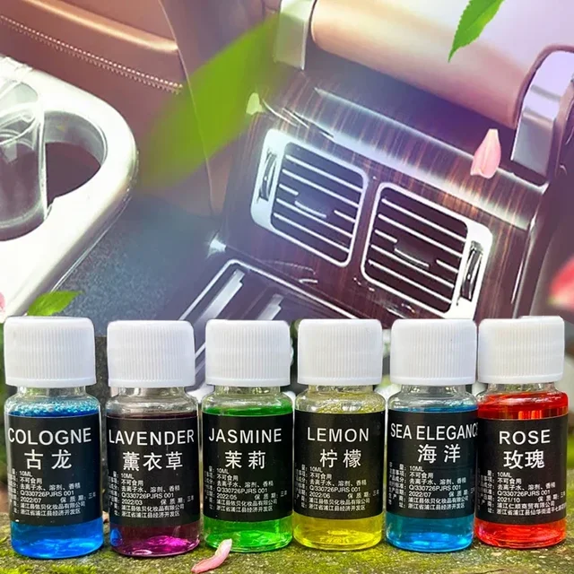 Désodorisant pour voiture, recharge de parfum, plante naturelle, huile essentielle, diffuseur d'arôme, humidificateur, 1 à 7 pièces 2