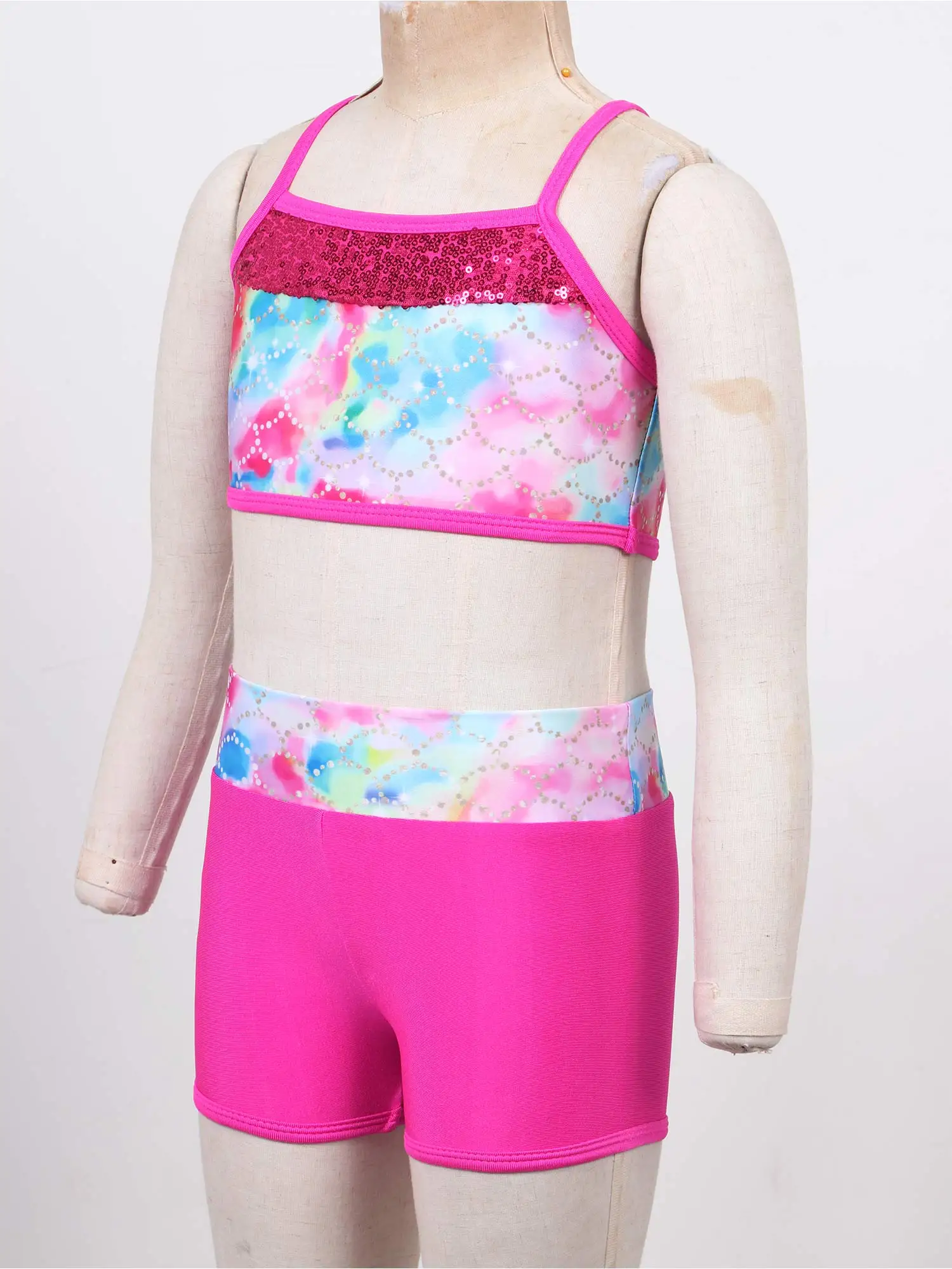 Girls Swimsuit Kid Girls Two Pieces Swimwear