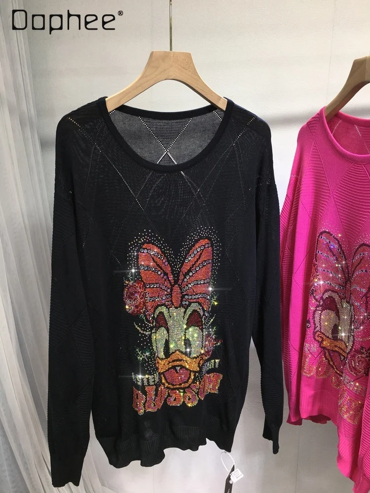 

Тяжелая промышленность, мультфильм, Женский весенне-летний симпатичный легкий дышащий трикотажный топ