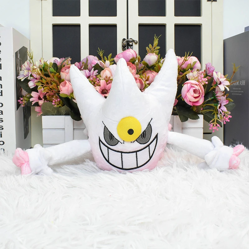 카와이 Gengar Magikarp Psyduck 부드러운 플러시 장난감 Mew Mewtwo Poliwag Lapras Galarian Ponyta 박제 동물 Peluche 인형
